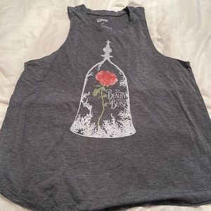 Beauty and beast tee